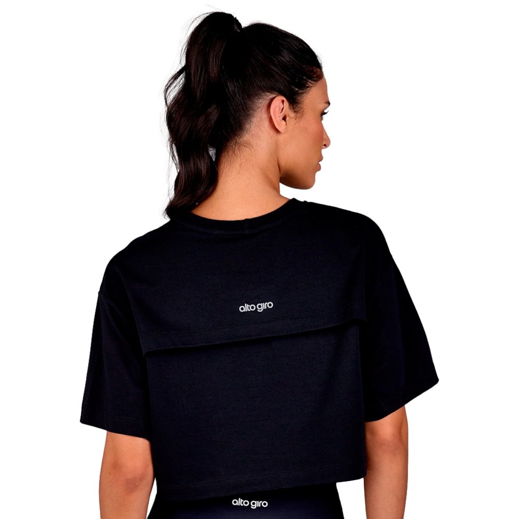 Imagem 2 do produto Cropped Alto Giro Pala e Tule Feminino