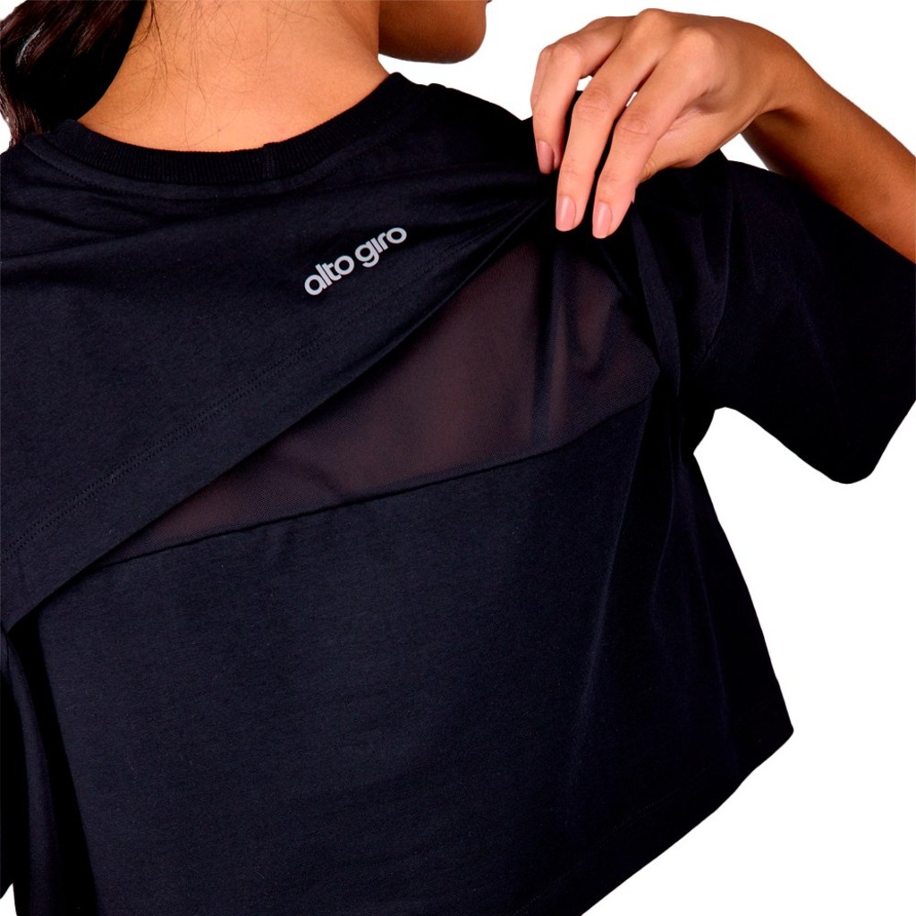 Imagem 3 do produto Cropped Alto Giro Pala e Tule Feminino