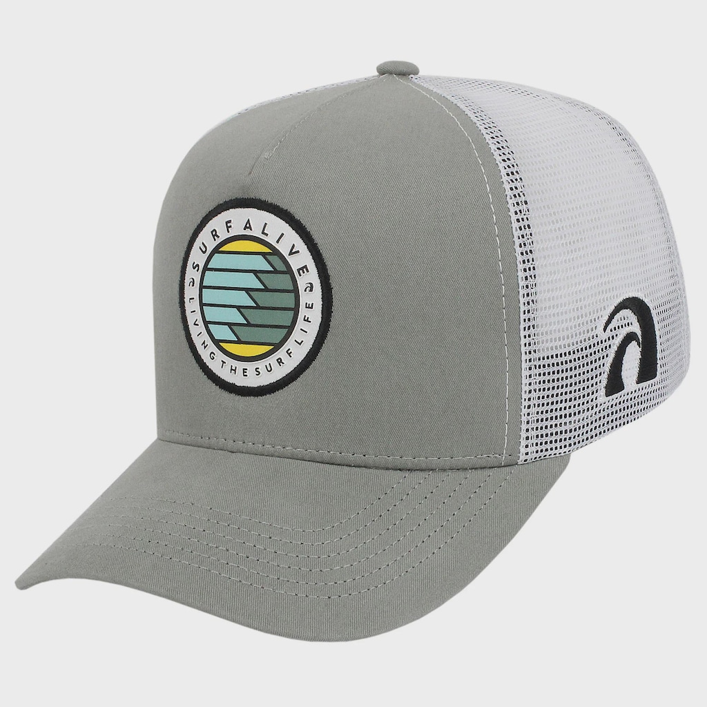 Imagem 3 do produto Boné Adulto Surf Alive Trucker Waves Aba Curva