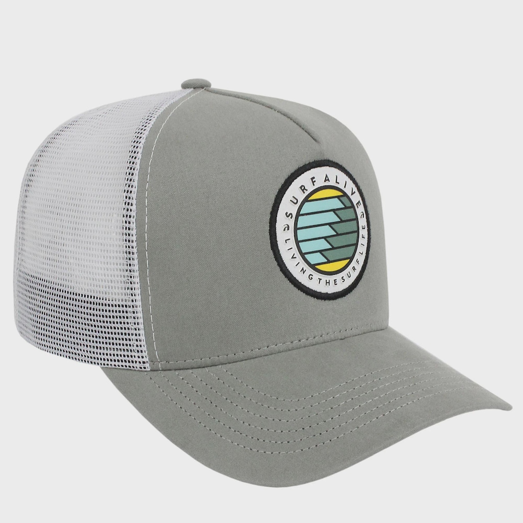 Imagem 4 do produto Boné Adulto Surf Alive Trucker Waves Aba Curva