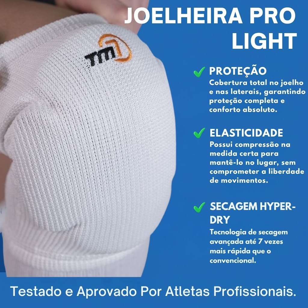 Imagem 2 do produto Joelheira de Volei TM7 Pro Light