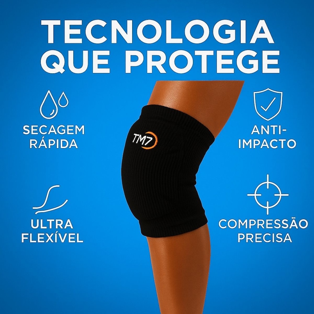 Imagem 3 do produto Joelheira de Volei TM7 Pro Light