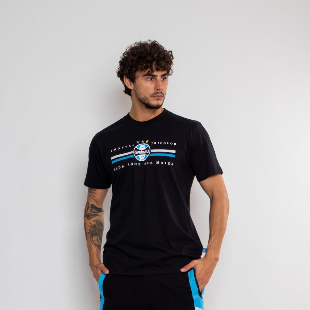 Imagem 5 do produto Camiseta do Grêmio Surf Center Clássica Nada Pode Ser Maior Masculina