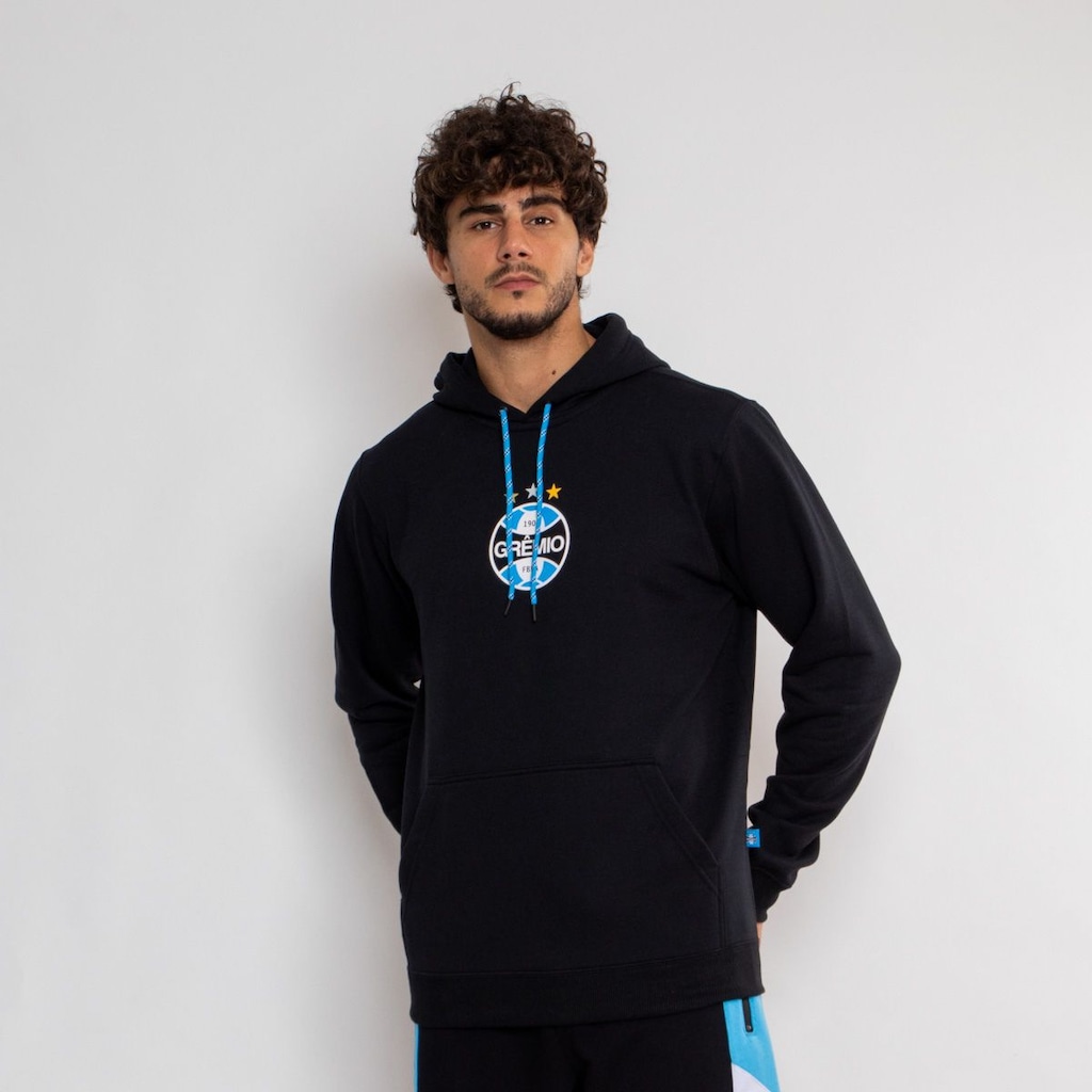 Imagem 4 do produto Blusão de Moletom Masculino Surf Center Grêmio Imortal Tricolor