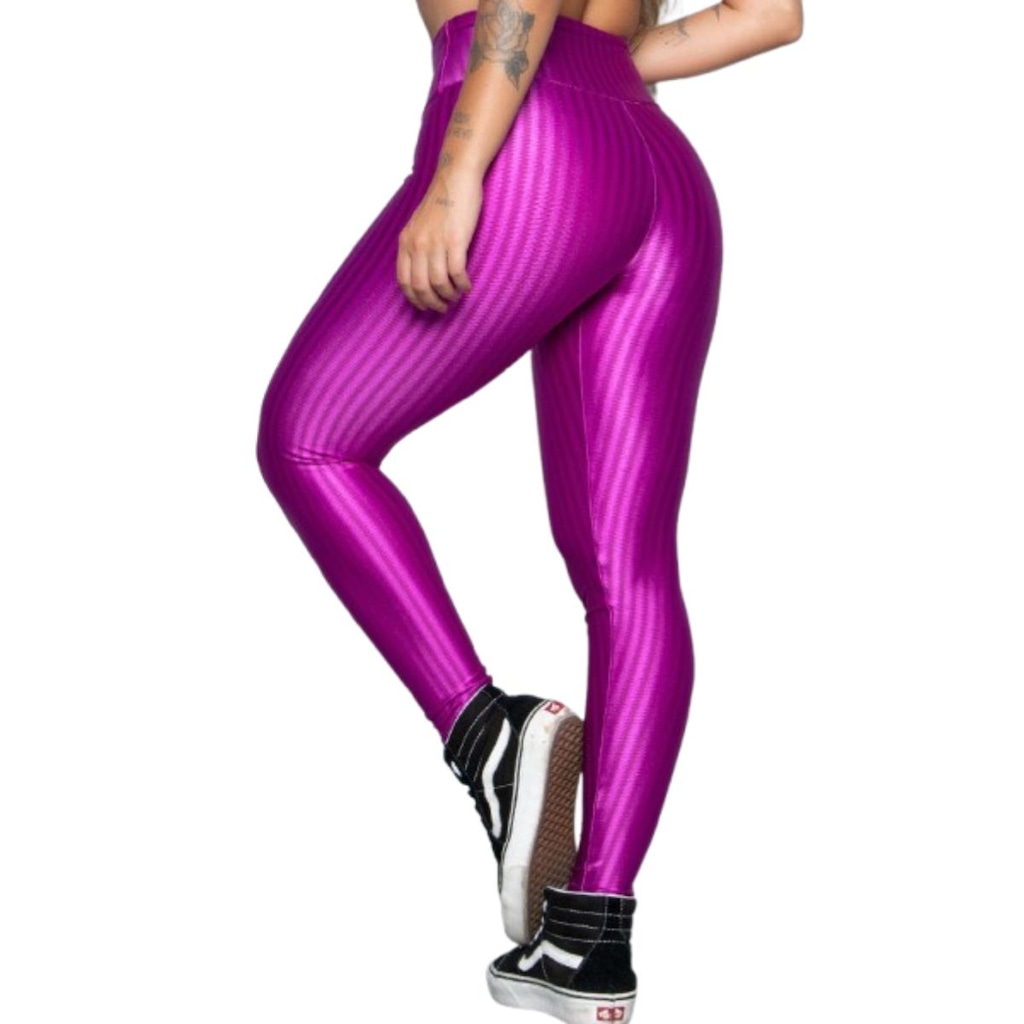 Imagem 2 do produto Calça Legging New Zig 3D Vekyo Cós Alto Feminina