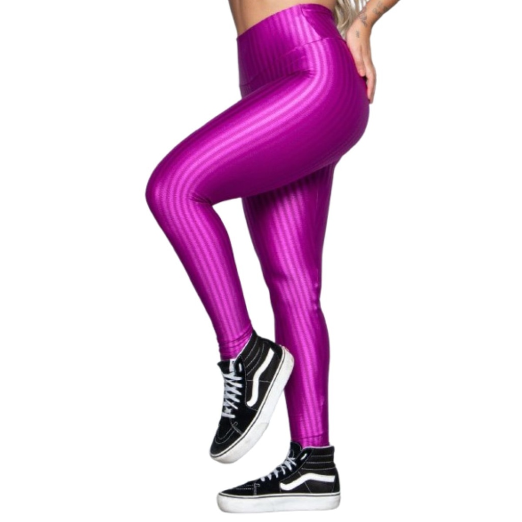 Imagem 3 do produto Calça Legging New Zig 3D Vekyo Cós Alto Feminina
