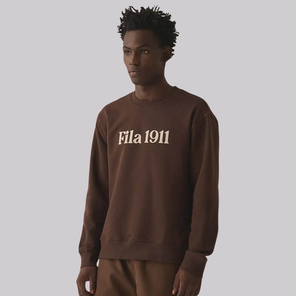Imagem 4 do produto Blusão de Moletom Masculino Fila Comfort Letter III