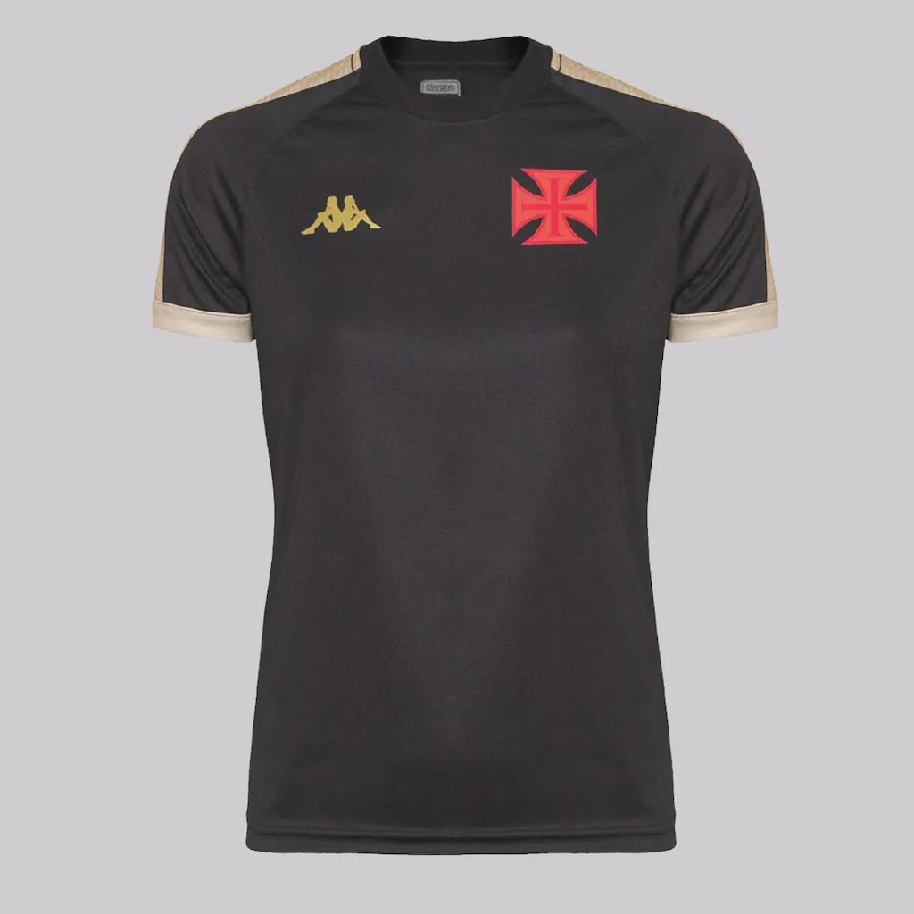 Imagem 2 do produto Kit 2 Camisas do Vasco Kappa Supporter Feminina