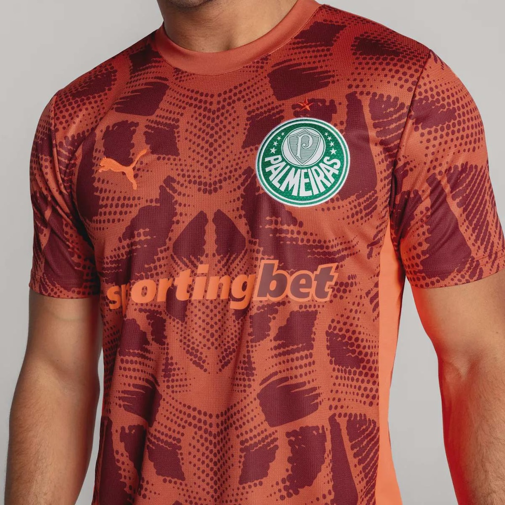 Imagem 2 do produto Camisa do Palmeiras Puma Goleiro II 2025 Masculina