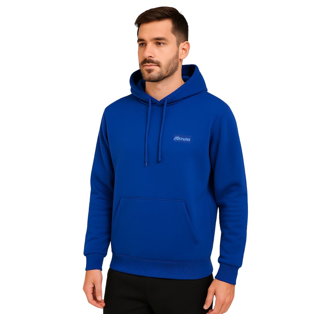 Imagem 3 do produto Blusão de Moletom Mizuno Soft II Masculina