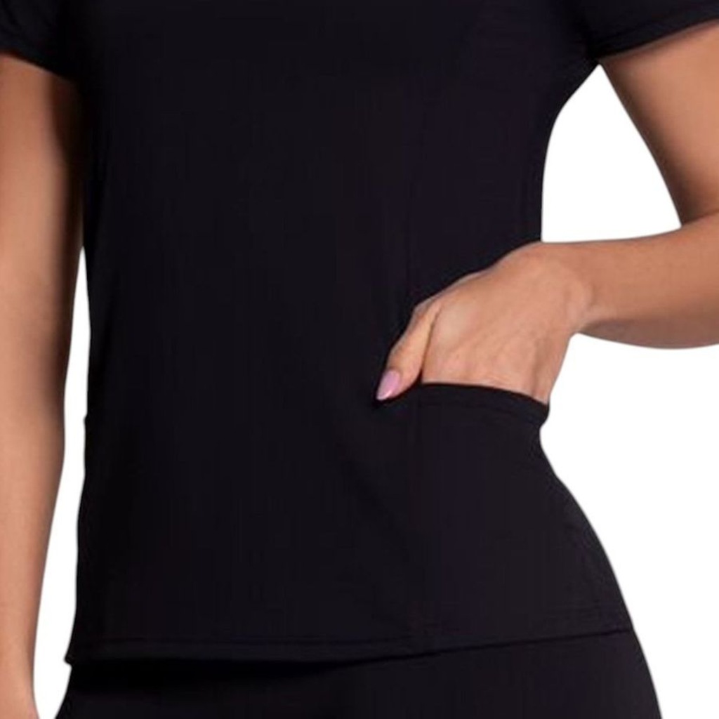 Imagem 2 do produto Camiseta Selene com Recorte Lateral Feminina