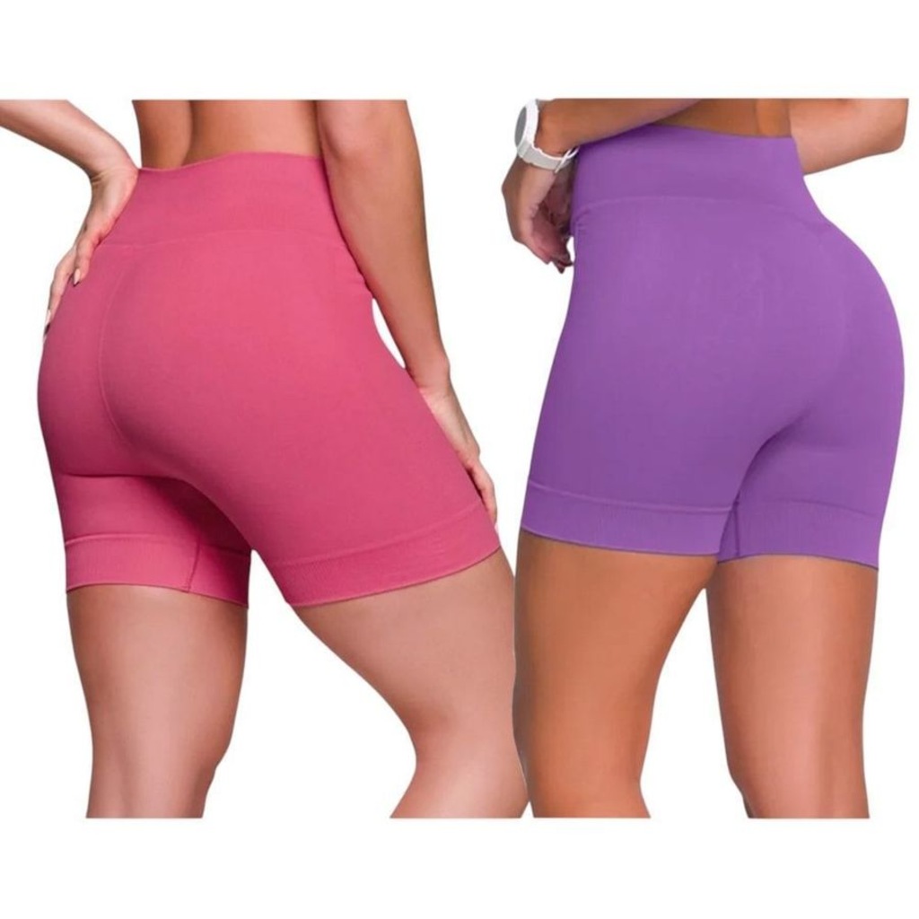 Imagem 2 do produto Shorts Selene Sem Costura - 2 Unidades - Feminino
