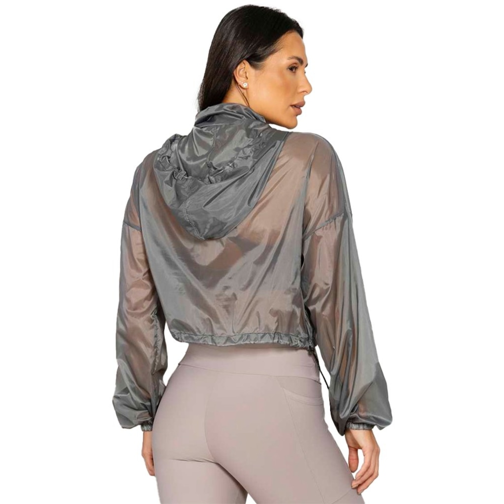 Imagem 2 do produto Jaqueta Corta Vento Feminina Run More Illusion
