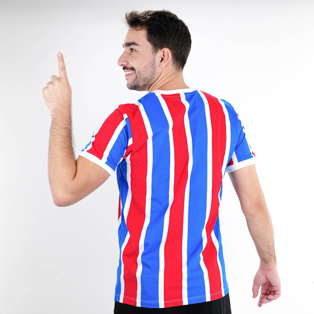 Imagem 2 do produto Camiseta do Bahia 1988 RetrôMania Listrada - Masculina