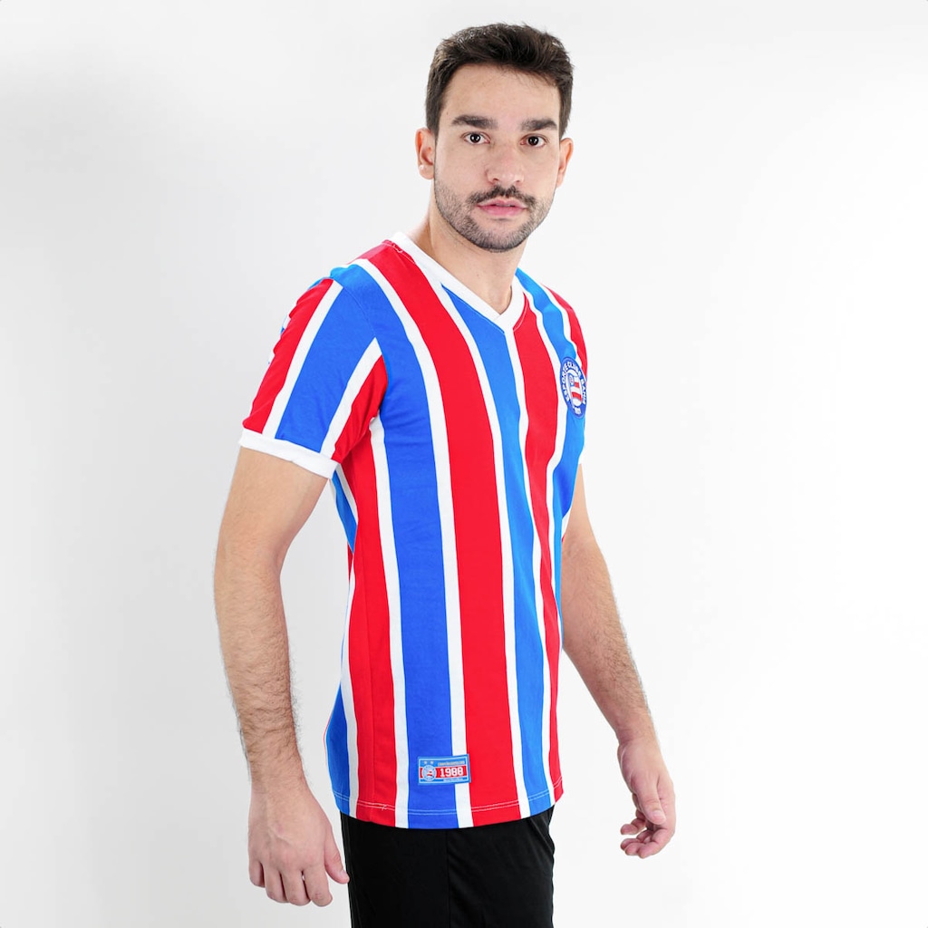 Imagem 5 do produto Camiseta do Bahia 1988 RetrôMania Listrada - Masculina