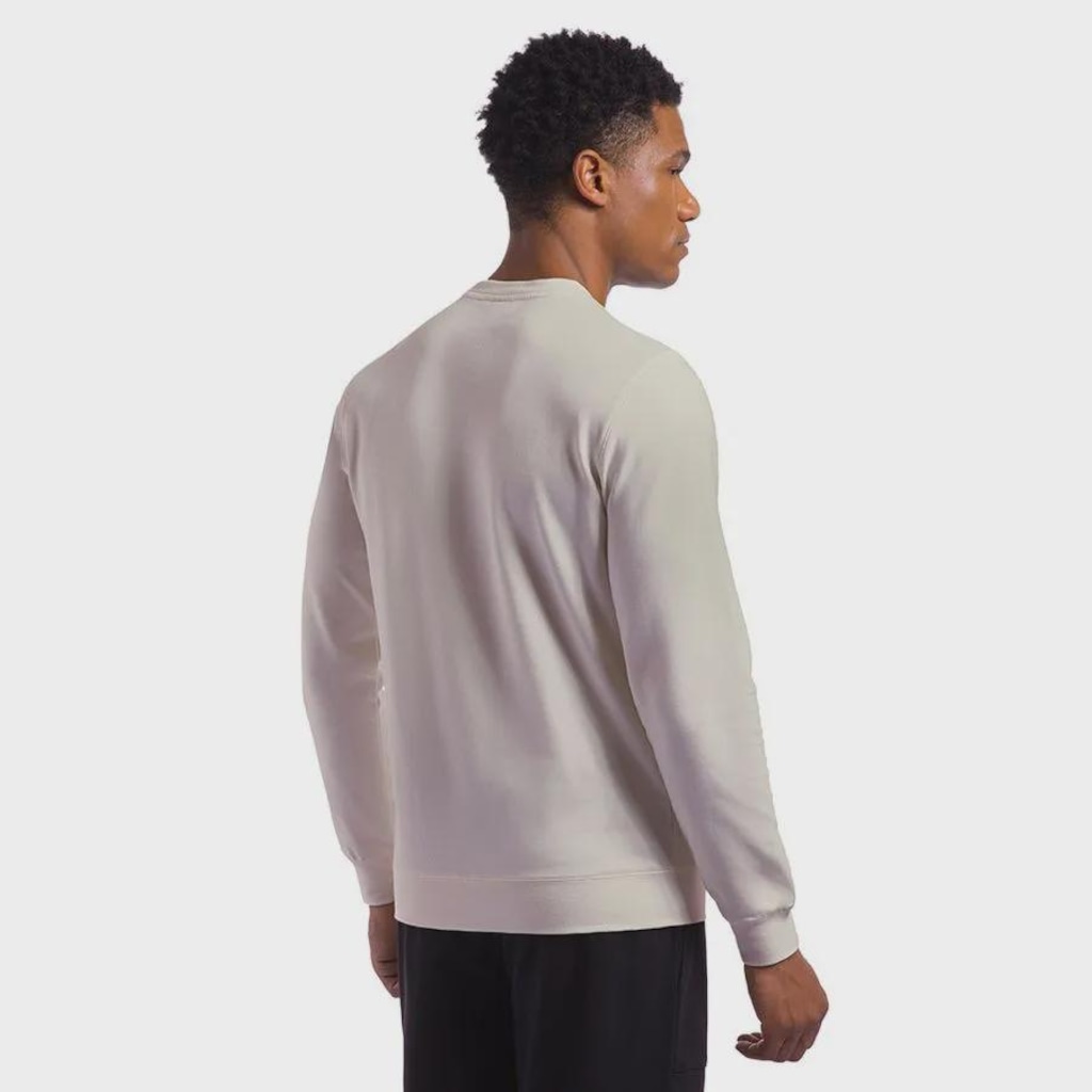 Imagem 2 do produto Blusão de Moletom Masculino Olympikus sem Capuz Comfy Big Logo