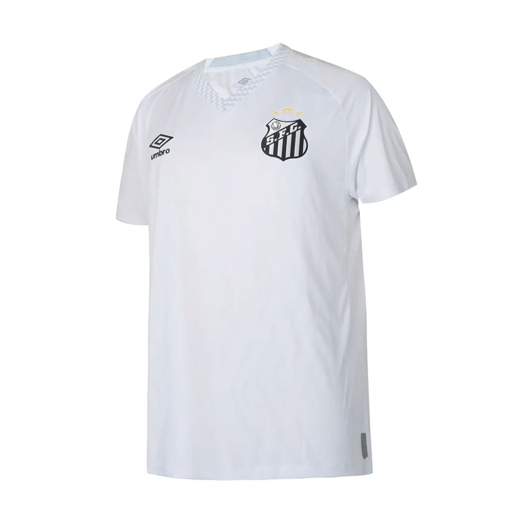 Imagem 3 do produto Camisa Santos I Umbro 25/26 Torcedor Neymar Jr 10 Masculina