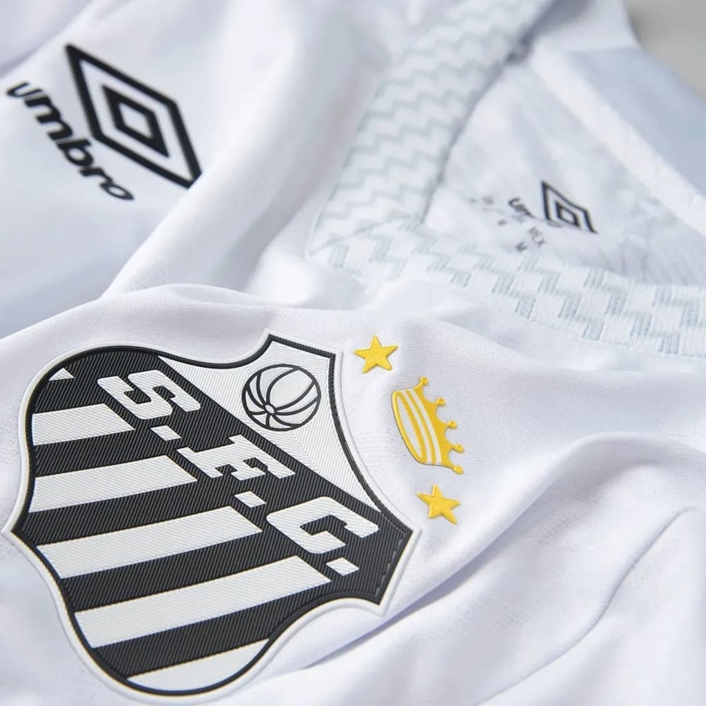 Imagem 4 do produto Camisa do Santos I Umbro 25/26 Jogador Neymar Jr 10 Masculina