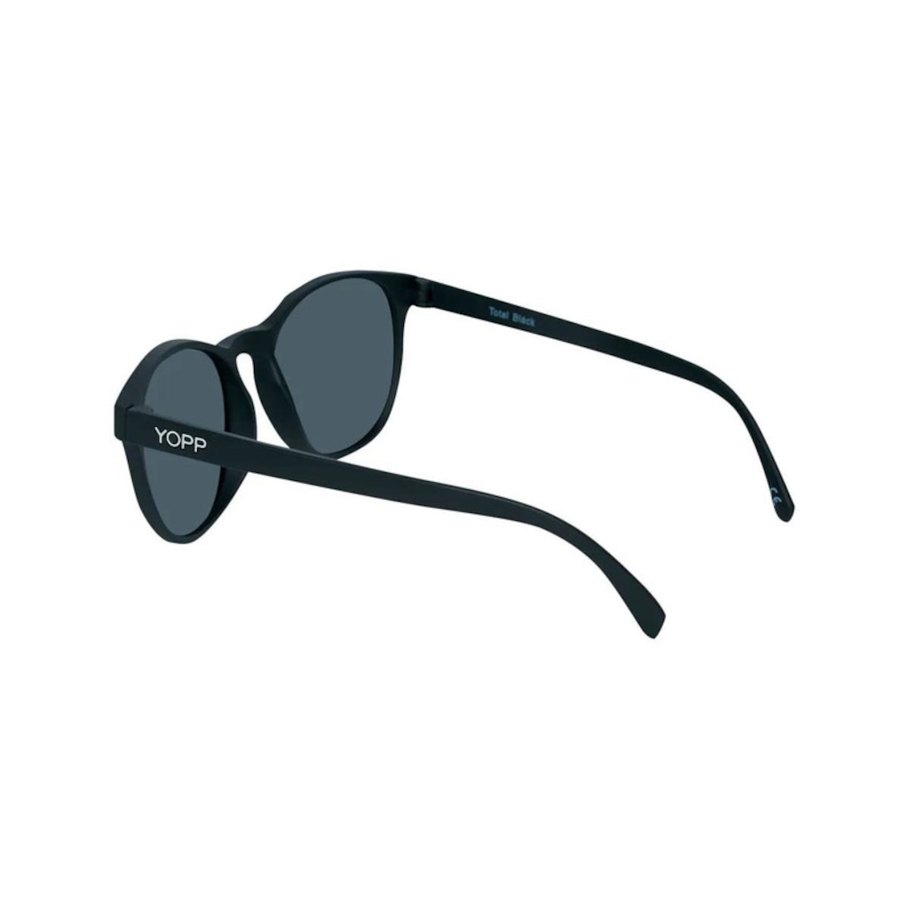 Imagem 5 do produto Óculos de Sol Unissex Yopp Polarizado Uv400 Total Black