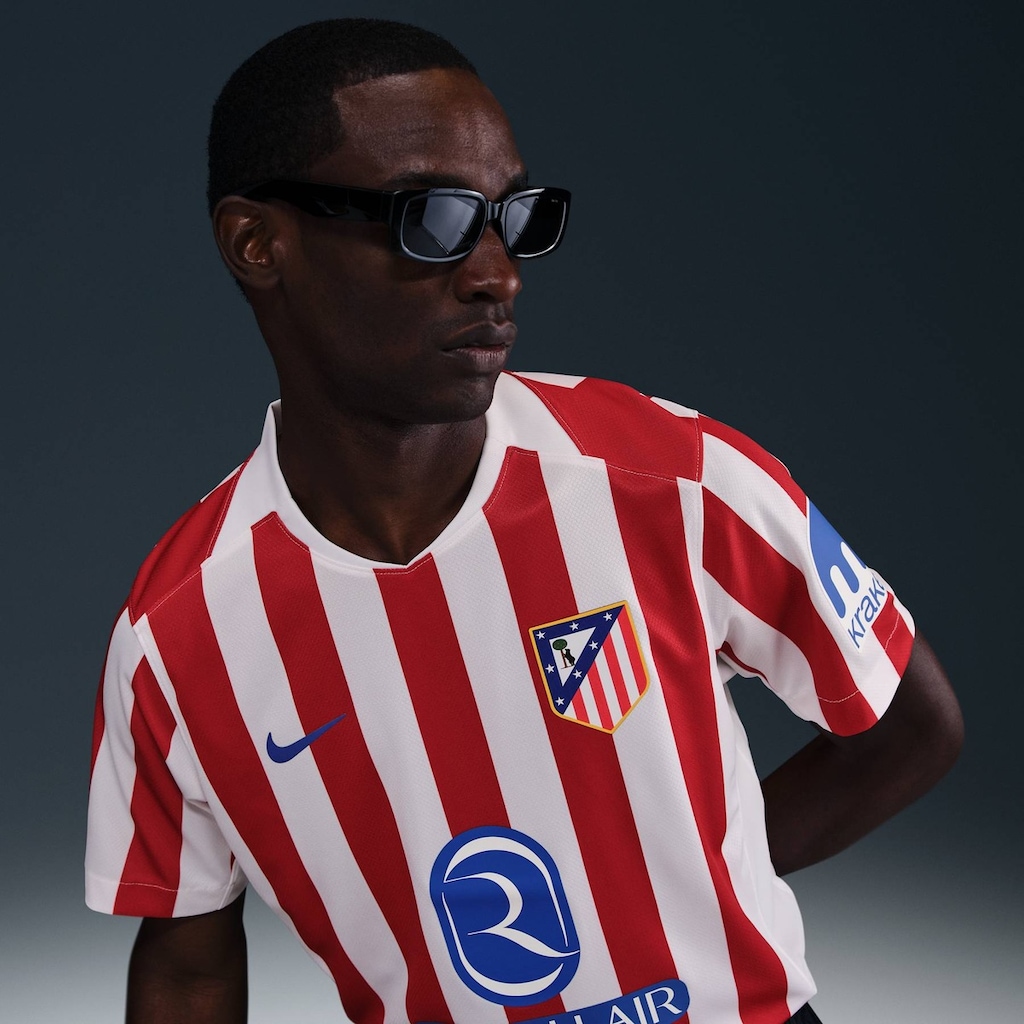 Imagem 4 do produto Camisa Atlético de Madrid I 25/26 Nike Torcedor Pro Masculina