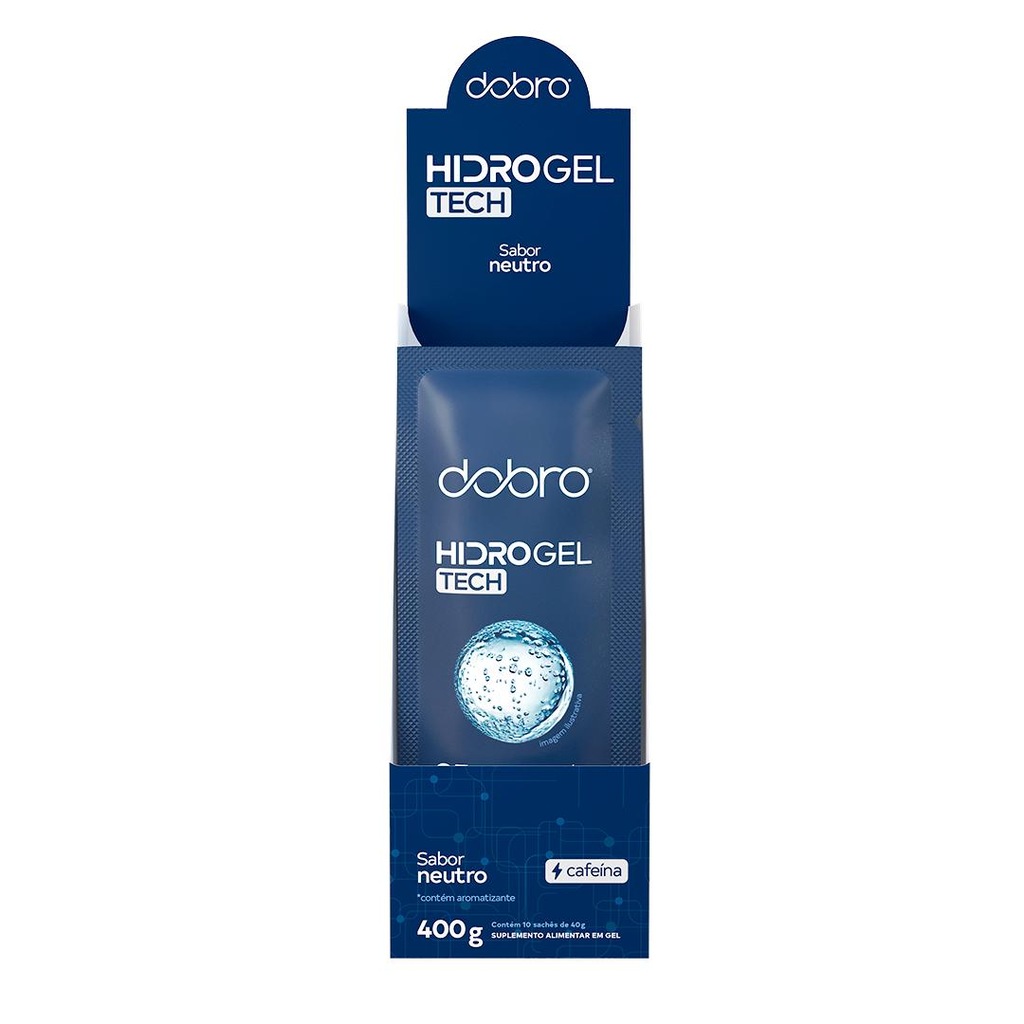 Imagem 2 do produto Hidro Gel Dobro Neutro com Cafeína 10x40g