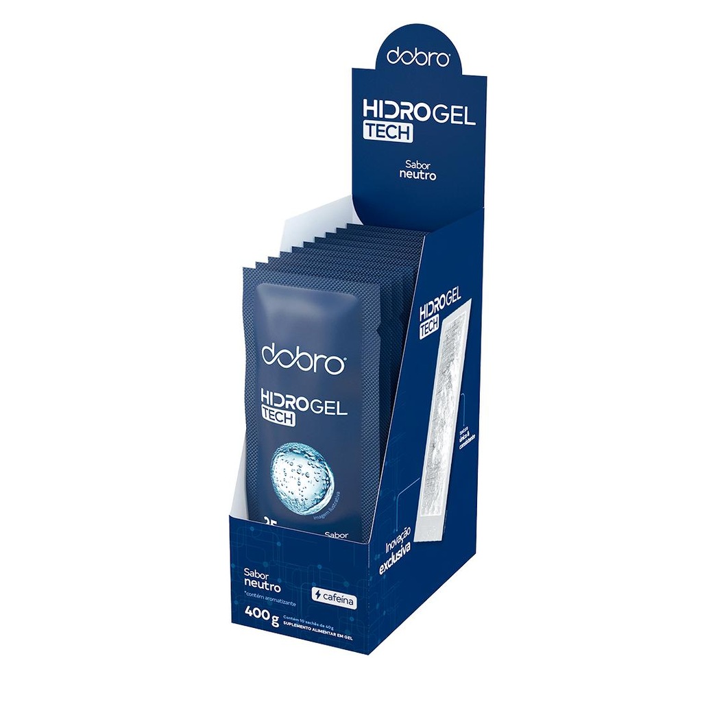 Imagem 3 do produto Hidro Gel Dobro Neutro com Cafeína 10x40g