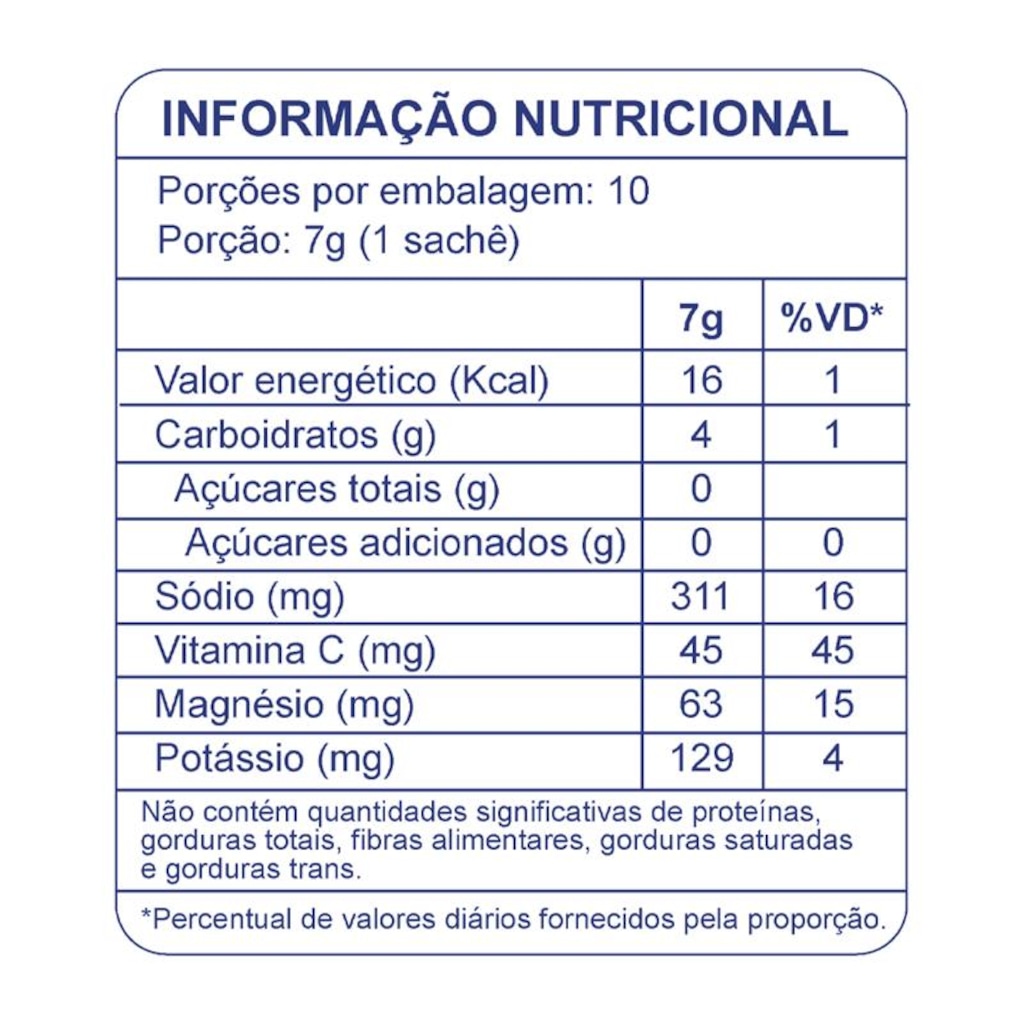 Imagem 4 do produto Hidra Eletrólitos Dobro Laranja e Morango 10x7g 10 unidades