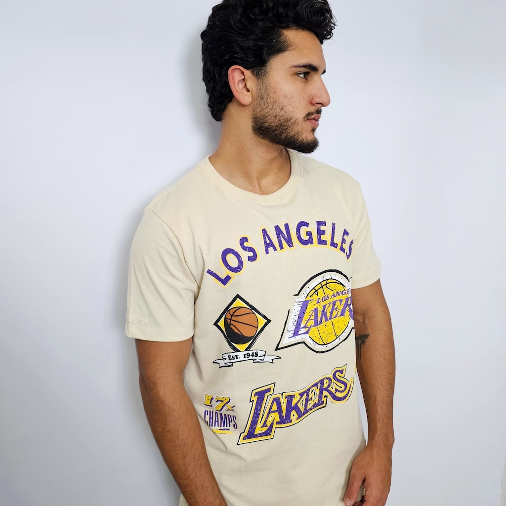 Imagem 3 do produto Camiseta NBA LA Lakers Legacy Masculino