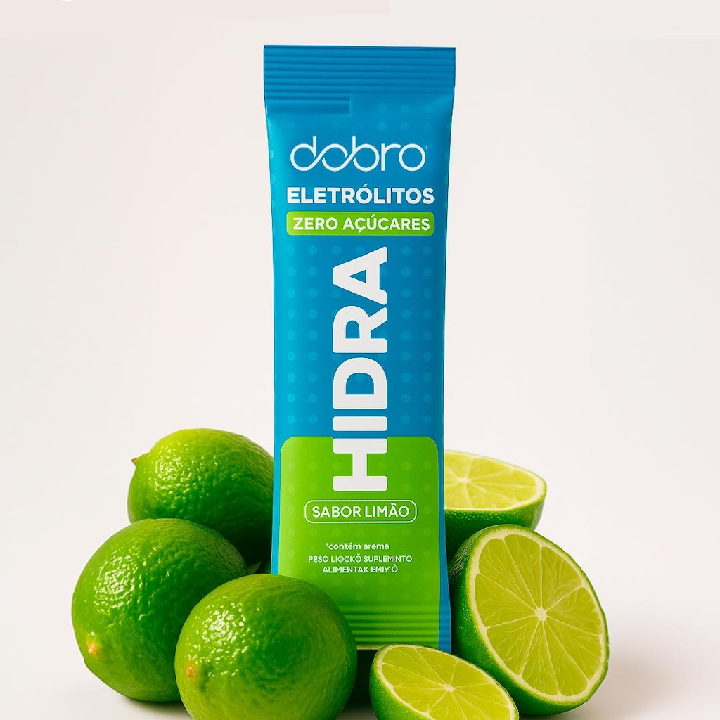 Imagem 2 do produto HIDRA Eletrólitos Dobro Limão 10x7g 10 unidades