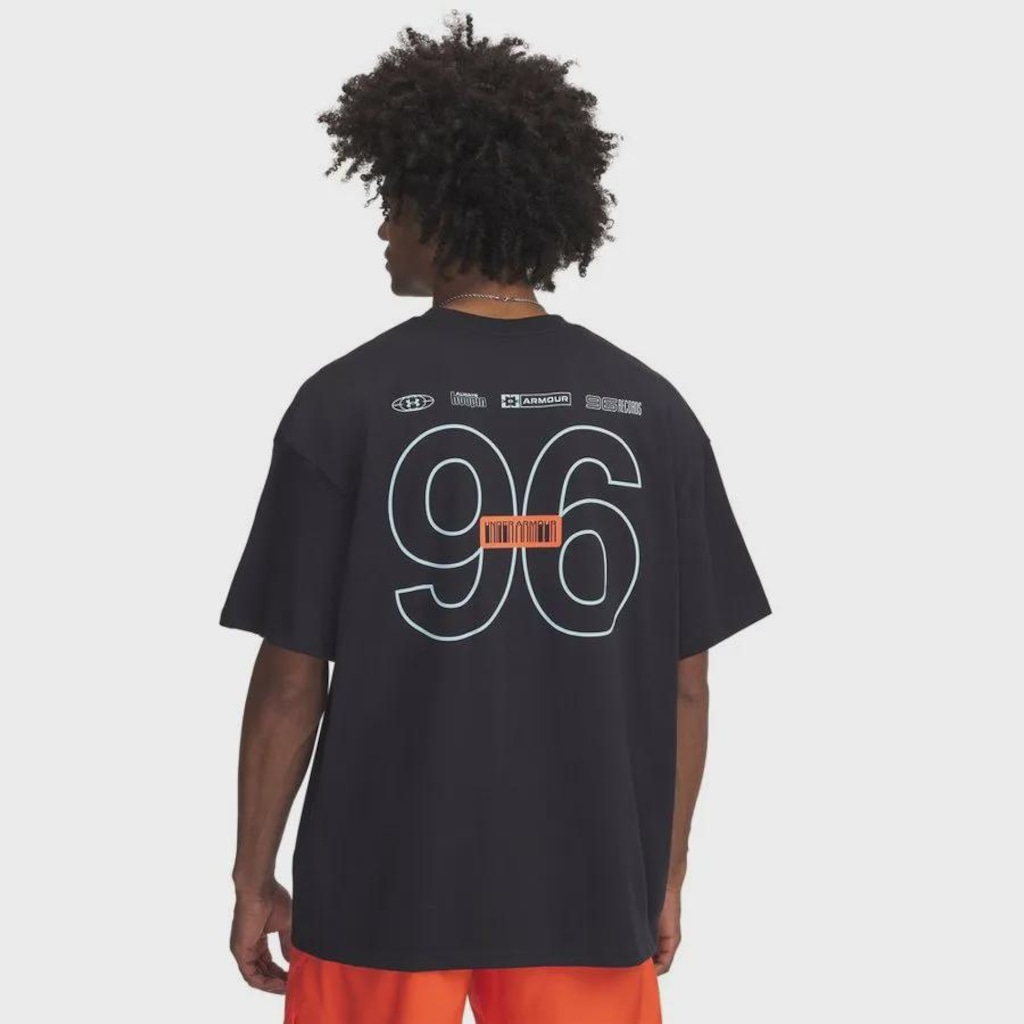 Imagem 2 do produto Camiseta Under Armour Basquete Hoops Mix Tape Masculina