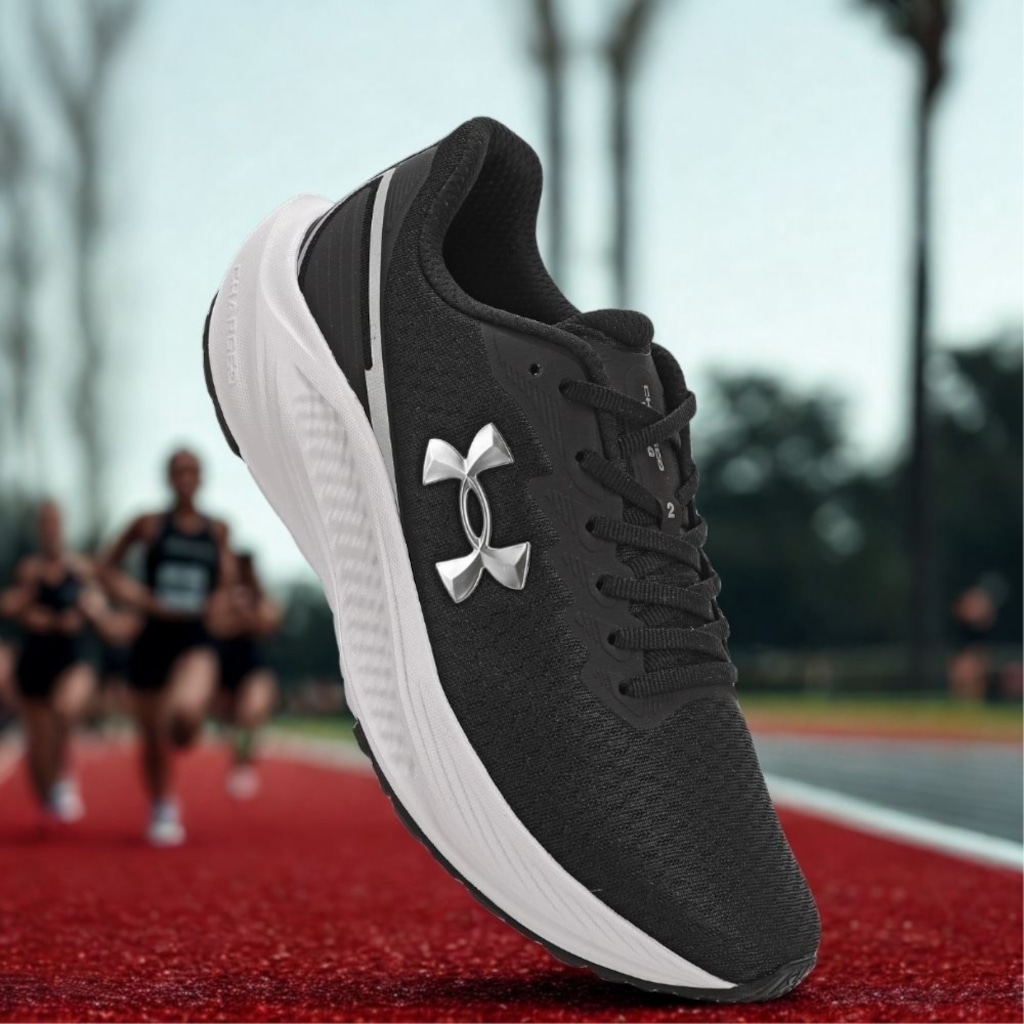 Imagem 2 do produto Kit Tênis Feminino Under Armour Charged Wing 2 + Meia