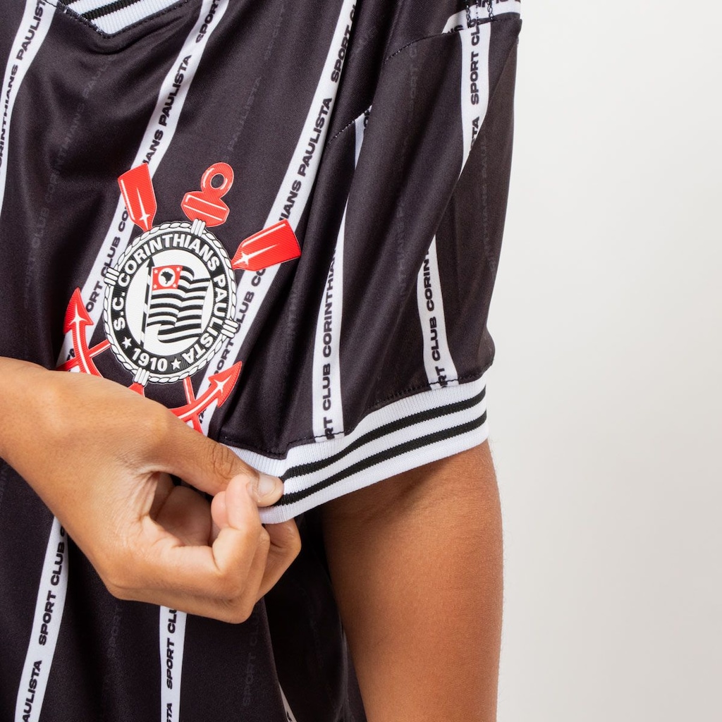 Imagem 3 do produto Camiseta do Corinthians Surf Center Esportiva Sublimado Oficial Infantil