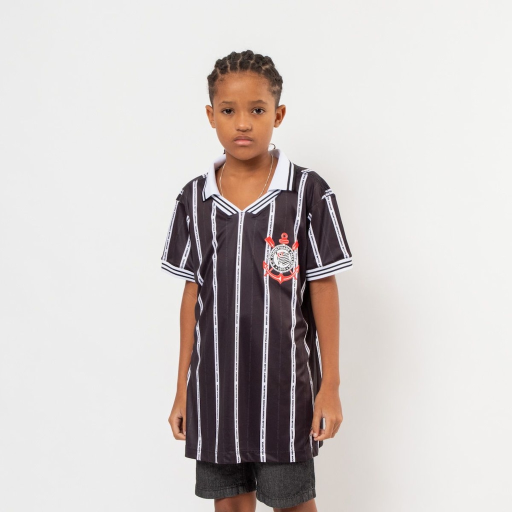 Imagem 4 do produto Camiseta do Corinthians Surf Center Esportiva Sublimado Oficial Infantil