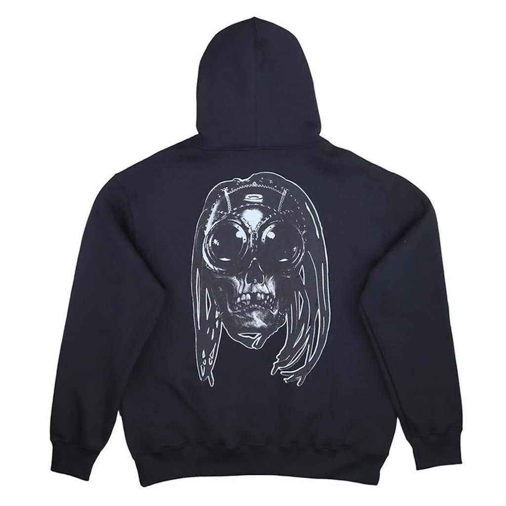 Imagem 2 do produto Blusão de Moletom Oakley Canguru Big Medusa WT25 Masculina