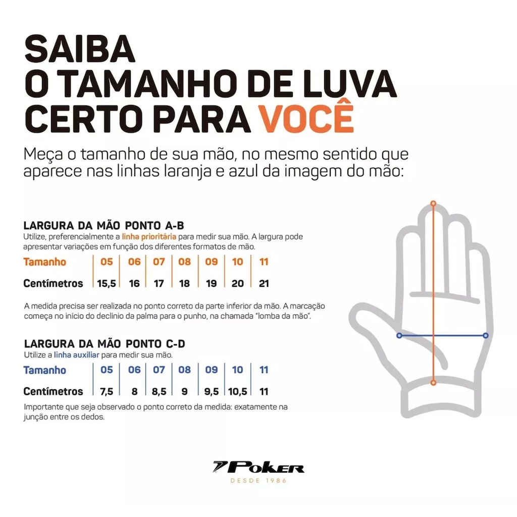 Imagem 5 do produto Luva de Futebol de Campo Profissional Champion 9 Poker