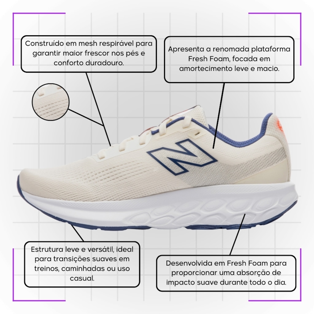 Imagem 5 do produto Tênis Masculino New Balance 520 V9
