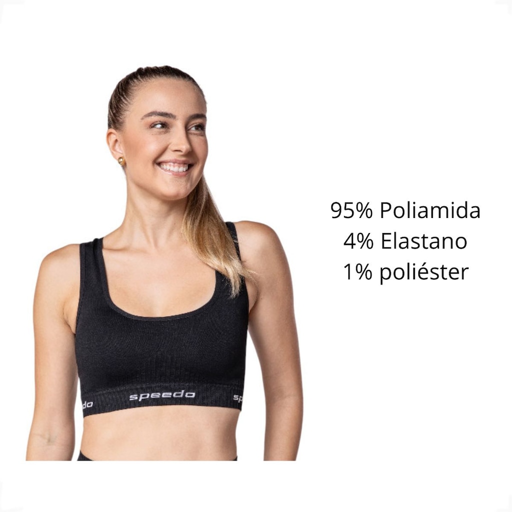 Imagem 5 do produto Top Cropped Speedo Detalhe Costas Feminino