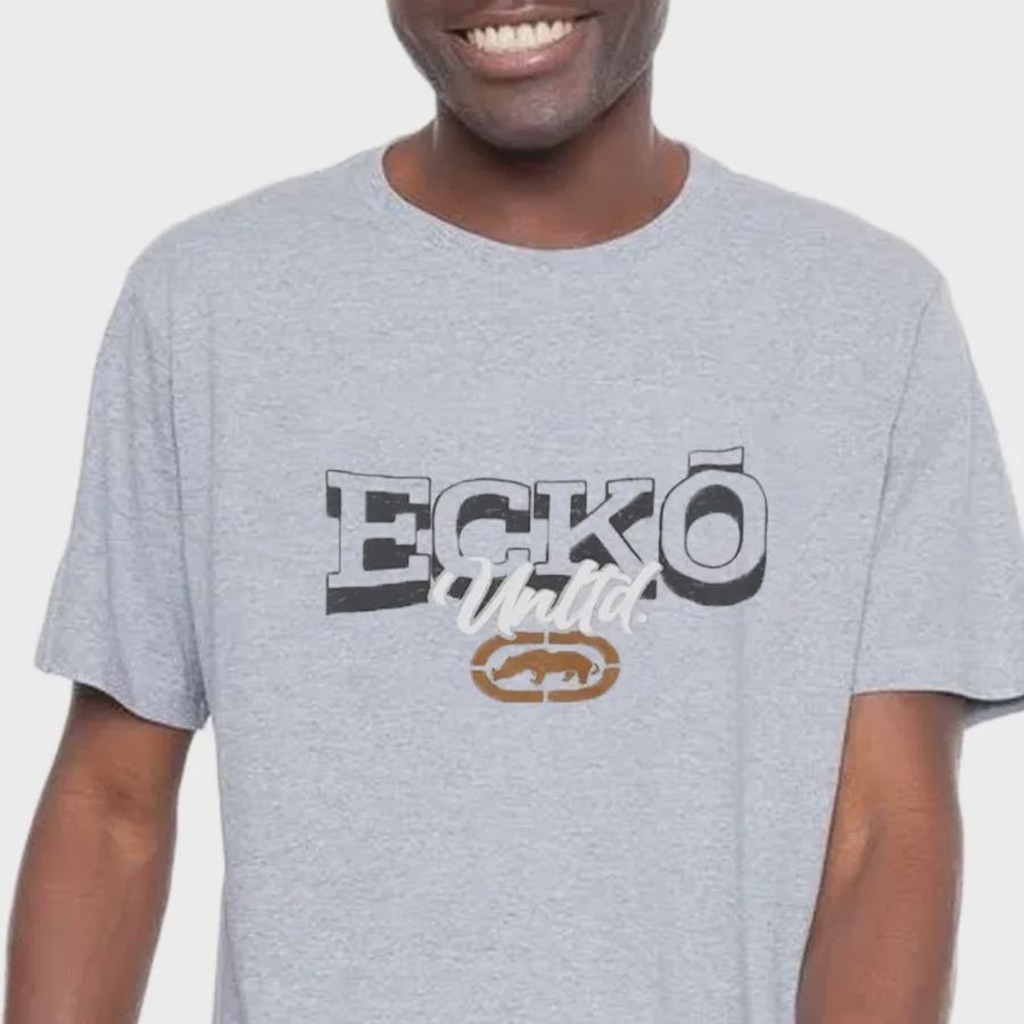 Imagem 3 do produto Camiseta Masculina Ecko Typography