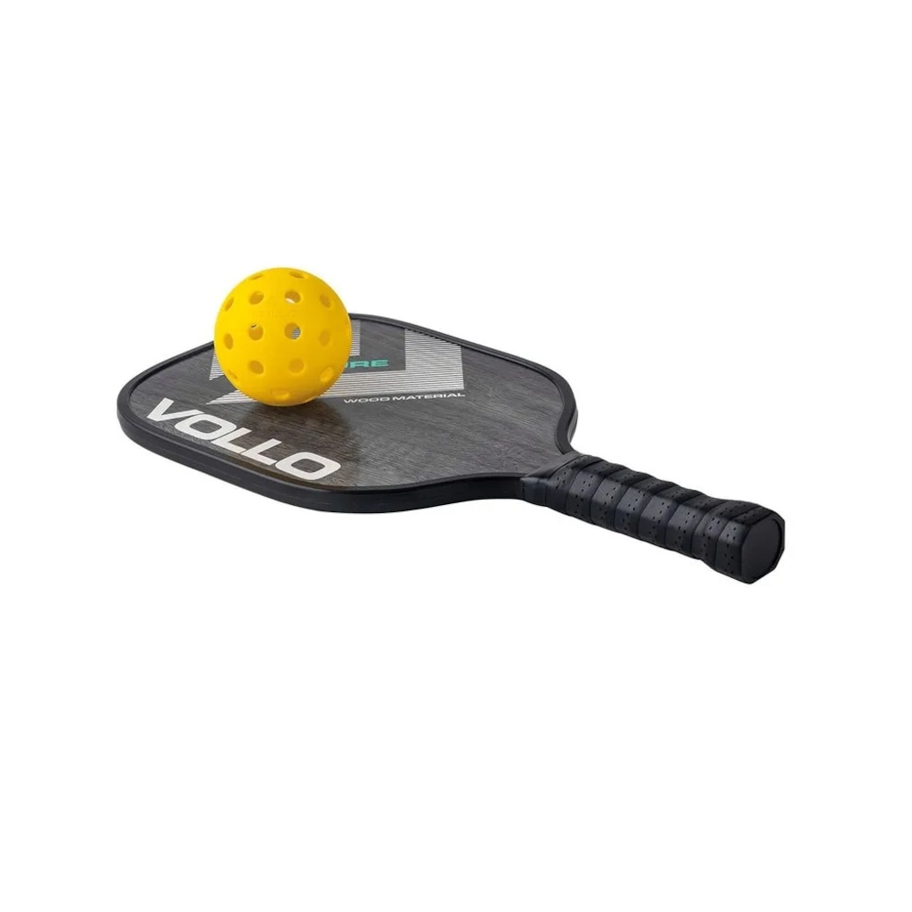 Imagem 3 do produto Kit Pickleball Leisure 2 Raquetes + 4 Bolas + Bolsa Vollo