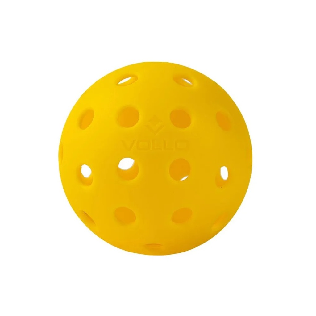 Imagem 2 do produto Kit 6 Bolas Pickleball 40 Furos Vollo