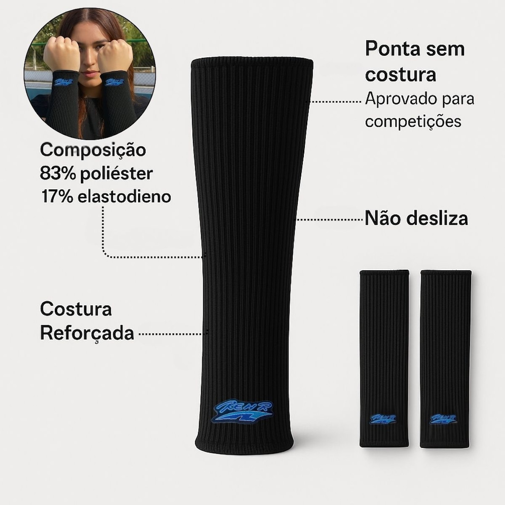 Imagem 3 do produto Manguito Protetor Antebraço Vôlei Rehr