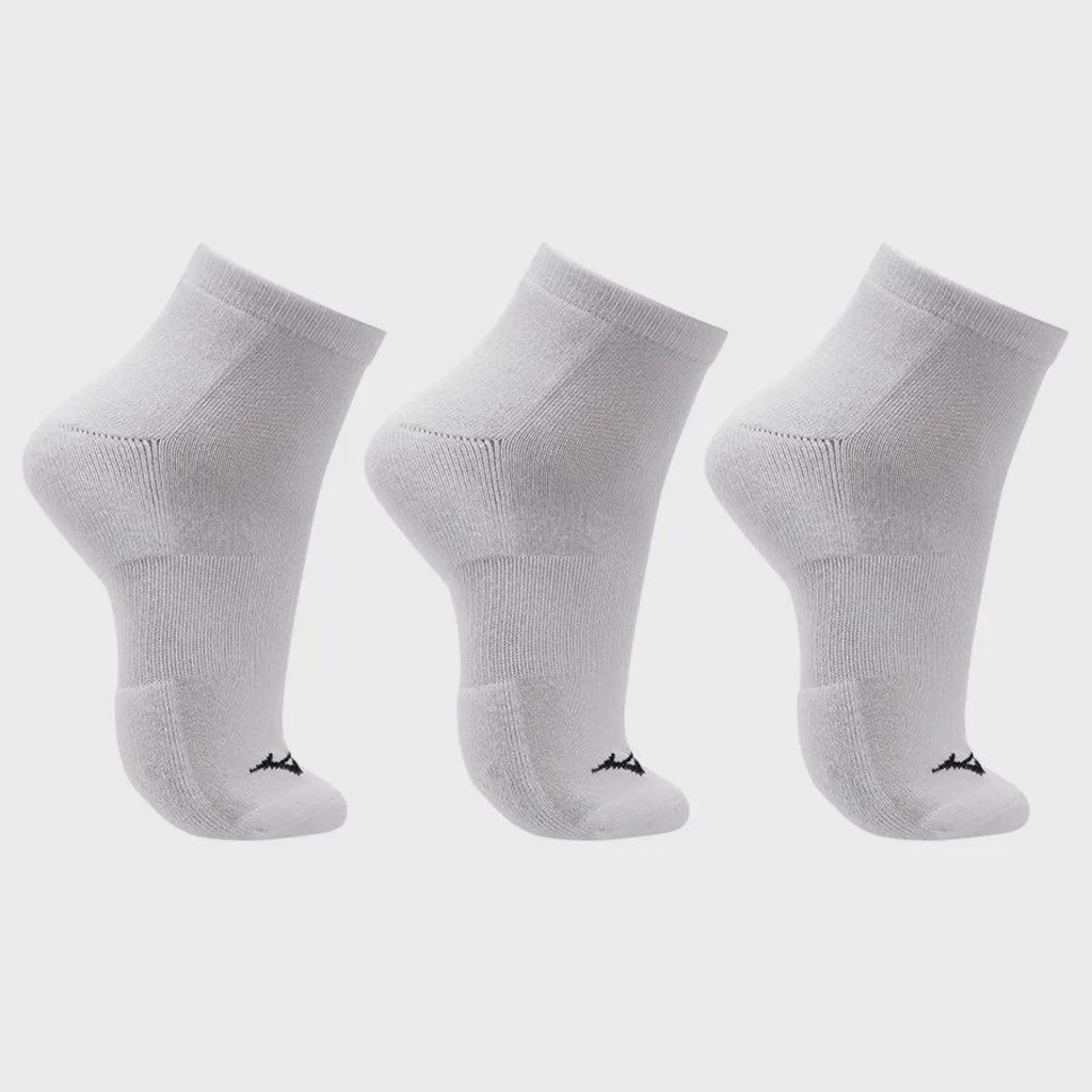 Imagem 2 do produto Meia Cano Curto Mizuno Prime Tam. 33 a 38 com 3 Pares Unissex
