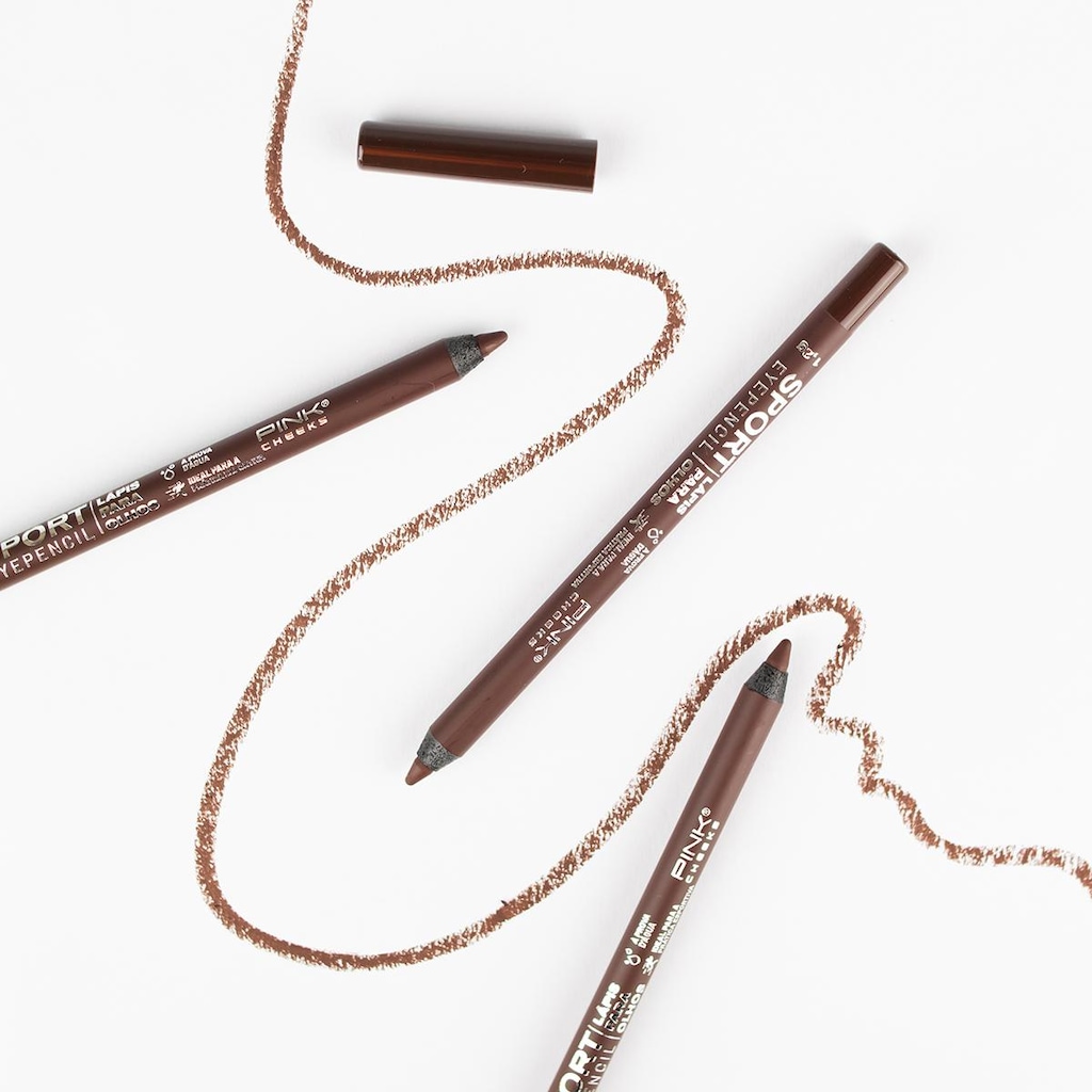 Imagem 2 do produto Lápis para Olhos Pink Cheeks Sport Eyepencil Marrom 1,2g