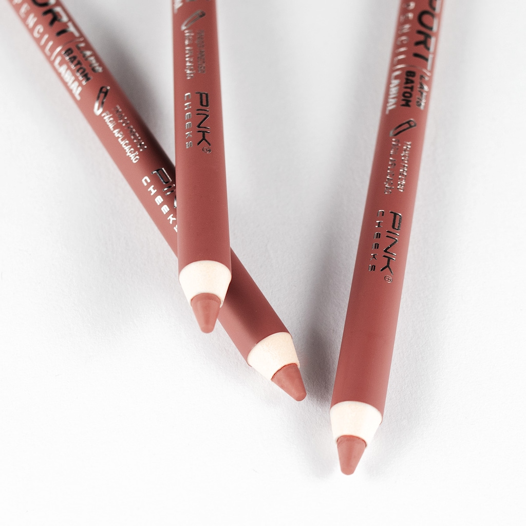 Imagem 3 do produto Lápis Batom Labial Pink Cheeks Sport Lip Pencil Nude 1,2g