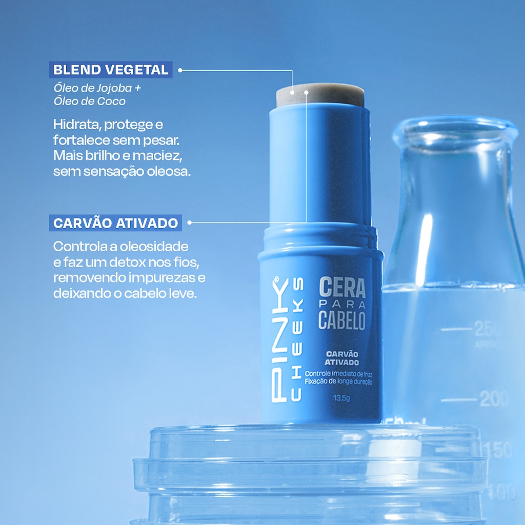 Imagem 5 do produto Cera para Cabelo Pink Cheeks by Manu Cit 13,5g