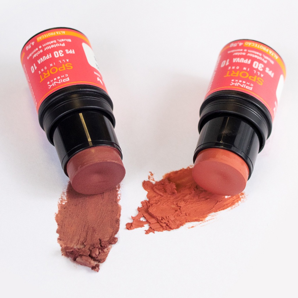 Imagem 3 do produto Blush All in One Pink Cheeks FPS30 FPUVA10 4,5g - Soft Peach