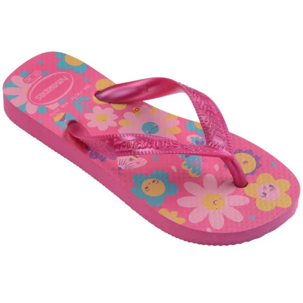 Imagem 2 do produto Chinelo Havaianas Flores Infantil