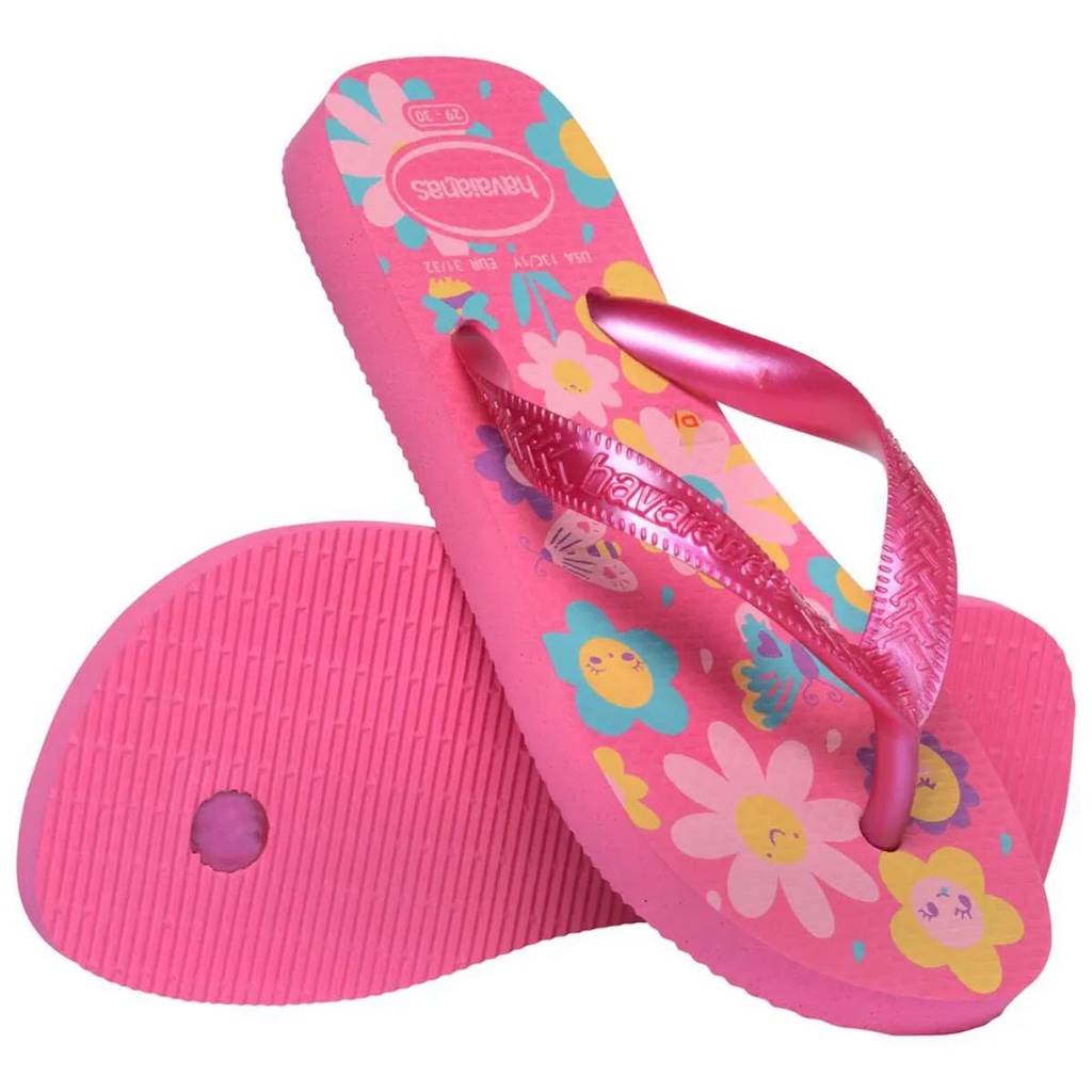 Imagem 4 do produto Chinelo Havaianas Flores Infantil