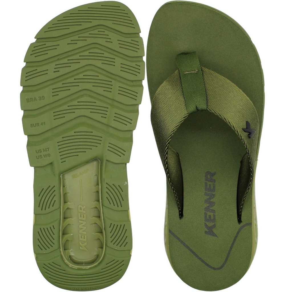 Imagem 3 do produto Chinelo Kenner Rakka U1 Salto Vazado Confortável Dedo Masculino