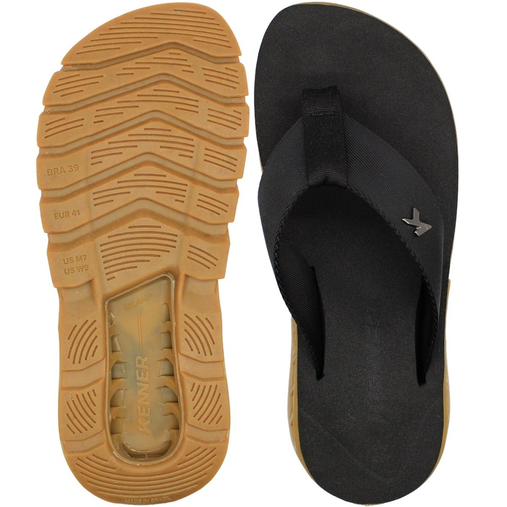 Imagem 3 do produto Chinelo Kenner Rakka U1 Salto Vazado Confortável Dedo Masculino